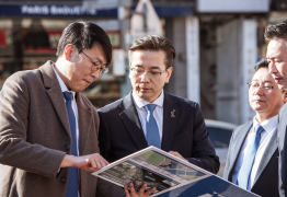 이한우 현대건설 대표, `취임 첫 일정`으로 한남4구역 방문