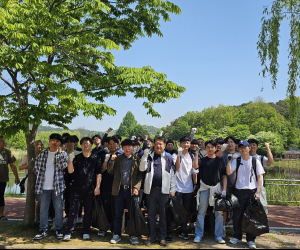폴리텍대학 광주캠퍼스 전기과, 중외공원서 봉사활동