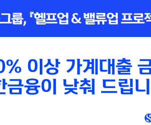 신한은행, 10% 이상 가계대출 금리 일괄 인하