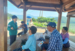 장흥군 안양면, 폭염속 취약계층 돌봄 강화