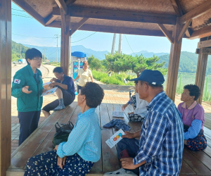 장흥군 안양면, 폭염속 취약계층 돌봄 강화