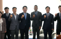 김영록 지사, 독일 린데에 수소산업 투자 요청