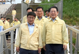 김영록 지사, 김성환 환경부 장관에게 주요 현안 지원 요청
