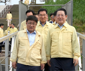 김영록 지사, 김성환 환경부 장관에게 주요 현안 지원 요청
