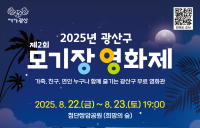 광주 광산구, 여름밤 모기장 영화제 개최